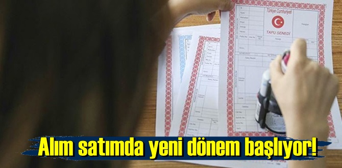 Alım satımda yeni dönem başlıyor!