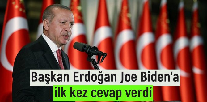 Joe Biden ile ilgili ilk kez konuştu