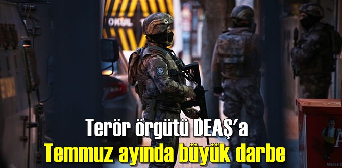 Terör örgütü DEAŞ'a karşı mücadele