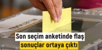 Son seçim anketi