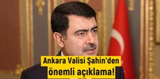 Ankara Valisi Şahin