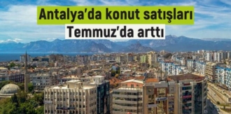 Antalya'da 4 bin 698 adet konut satılmıştı