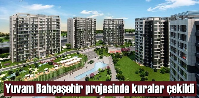 Yuvam Bahçeşehir projesinde kura heyecanı yaşandı