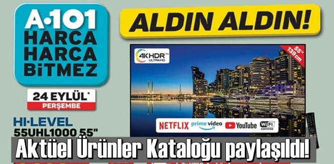 Aktüel Ürünler Kataloğu paylaşıldı!