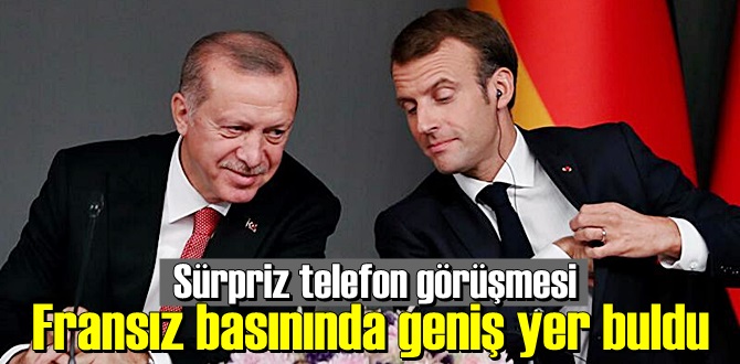 Erdoğan-Macron görüşmesi