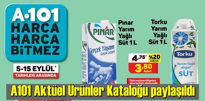 A101 Aktüel Ürünler Kataloğu paylaşıldı