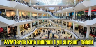 AVM'lerde kontrollü hizmet devam ed