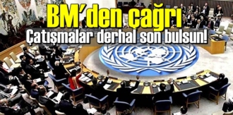 Birleşmişmilletler çağrıda bulundu