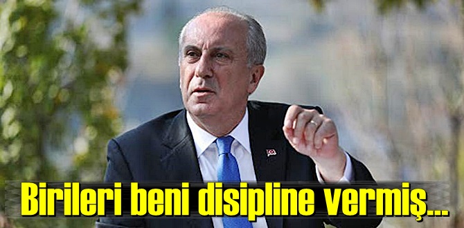 Birileri beni disipline vermiş