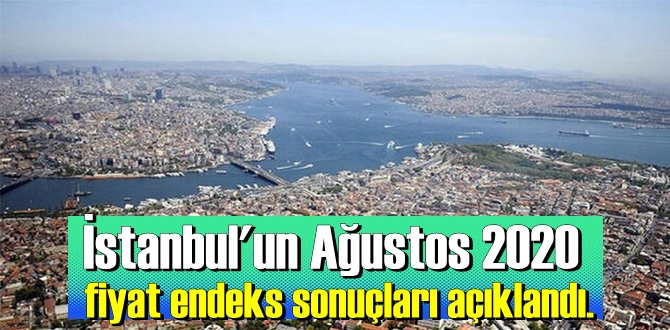 Ağustos 2020 fiyat endeks