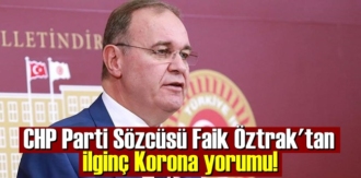 ilginç Korona yorumu!