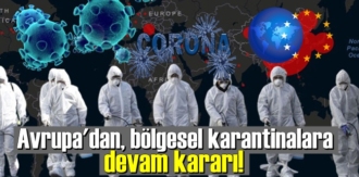 avrupa bölgesel karantinalara devam kararı