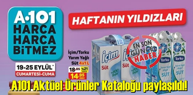 A101 Haftanın Yıldızları ve A101 Çok al Az Öde etiketi