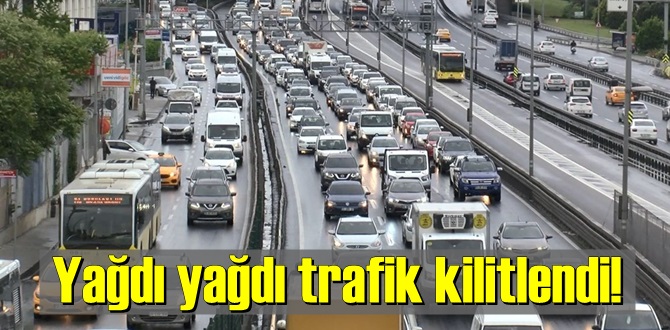 İstanbul'da son günlerin Yağmur rekoru kırıldı!