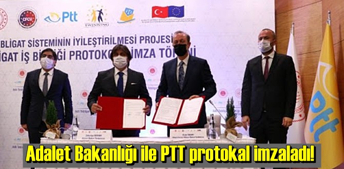 PTT’nin Adalet Bakanlığının en büyük paydaşı