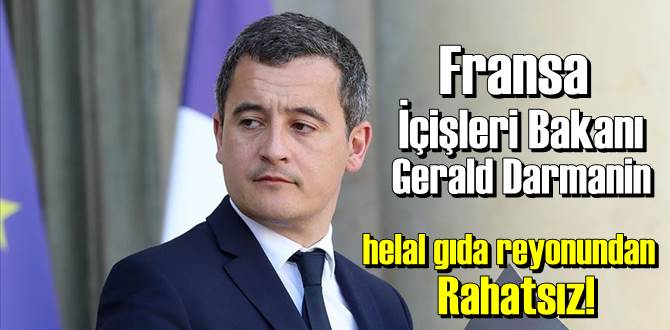 Fransa'da İçişleri Bakanı Gerald Darmanin