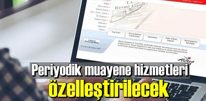 periyodik muayene hizmetleri