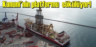 Kanuni'nin platformu sökülüyor!