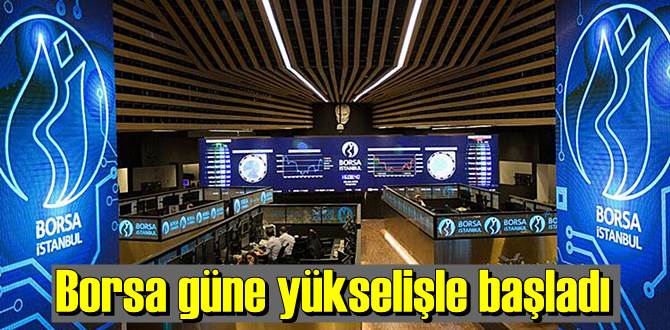 Açılışta BIST 100 endeksi,