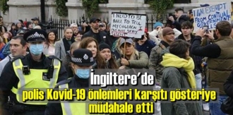 Başkent Londra'da "StandUpX" üyeleri, Hyde Park'ta bir araya geldi.