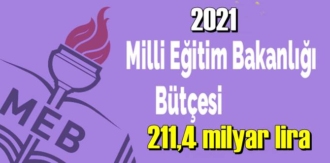 Eğitime ayrılan Bütçe yeni yılda 211,4 milyar liraya çıkarıldı!