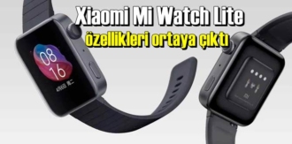Xiaomi Mi Watch Lite buyrun karşınızda!