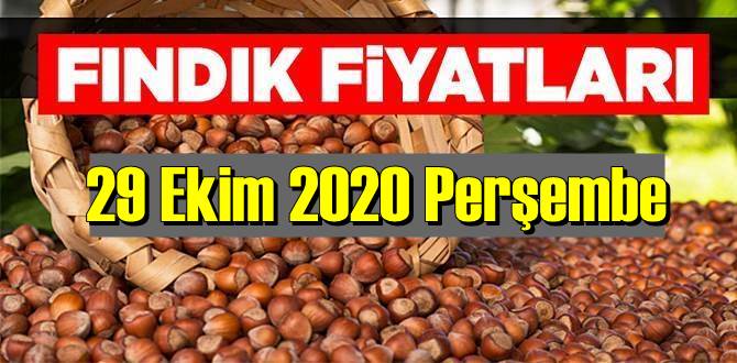 29 Ekim Perşembe Türkiye günlük Fındık piyasası, Fındık bugüne nasıl başladı