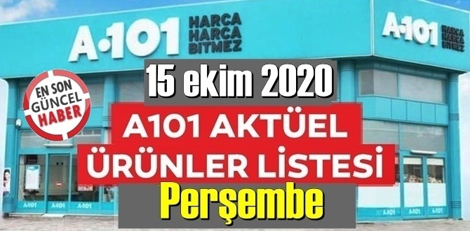 A101 Aktüel Ürünler