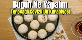 Bugün Ne Yapalım – Tereyağlı Cevizli Un Kurabiyesi