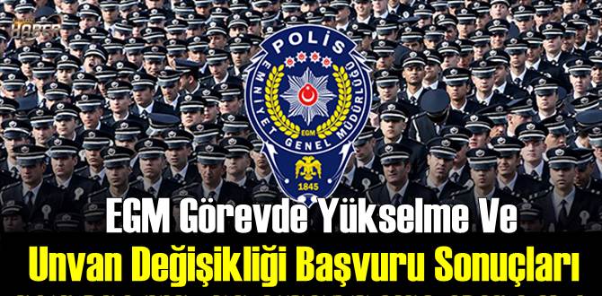 Görevde Yükselme ve Unvan Değişikliği Sınavı