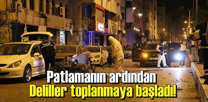 Hatay'daki Patlamanın ardından Deliller toplanmaya başladı!
