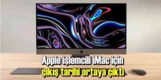 Apple işlemcili iMac'ın kesin çıkış tarihi Sızdırıldı!