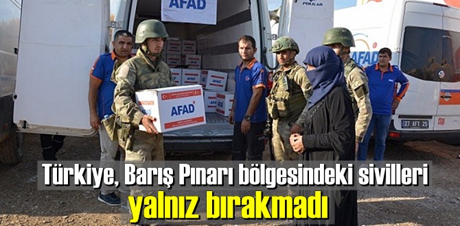 Barış Pınarı Harekatı'nın bölgesinde