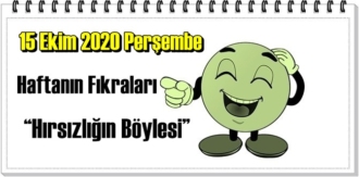 Haftanın Komik Fıkraları – “Hırsızlığın Böylesi”