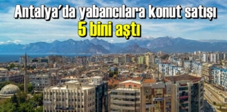 Türkiye genelinde 1 milyon 161 bin 278 adet konut satıldı.