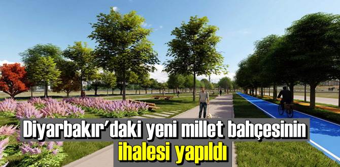 Bağlar'da hayata geçirilecek millet bahçesi projesi