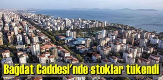 Bağdat Caddesi'nde konuta talep yüksek seviyede görülüyor