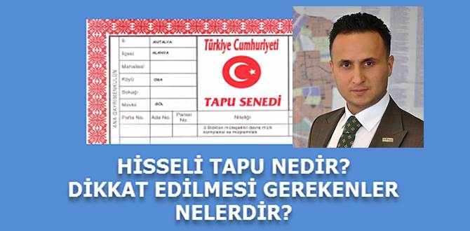Hisseli Arsa alırken dikkat edilmesi gerekenler!