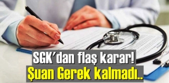 SGK'dan sevindirin karar!