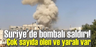 Suriye'de bombalı saldırı!