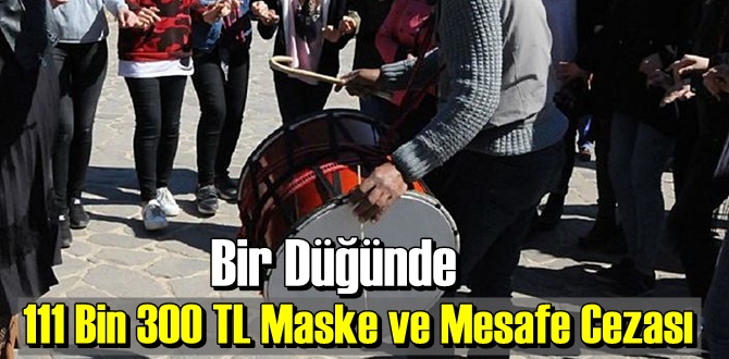 sokak düğününde maske ve sosyal mesafe