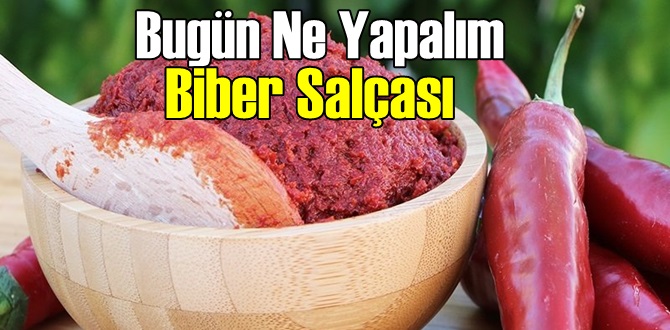 Biber Salçası Tarifinin Servis Önerisi