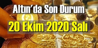 20 Ekim 2020 Salı: 08.55 Saat itibariyle Altın fiyatları SON DAKİKA!