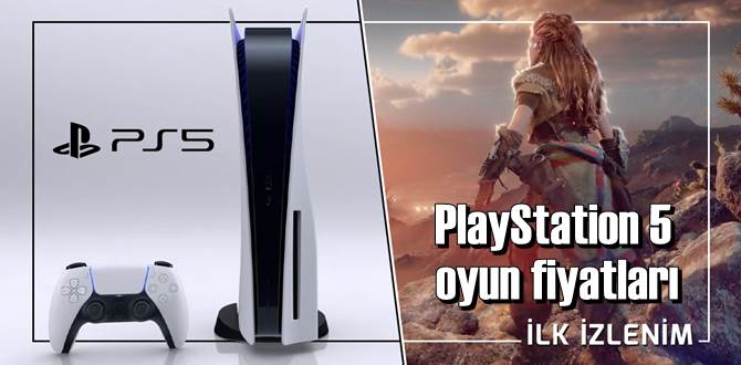 PlayStation 5 Türkiye oyun fiyatları