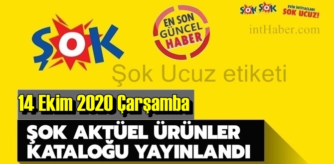 ŞOK aktüel ürünler