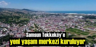 Samsun Büyükşehir belediyesine ait arsada çok amaçlı yaşam merkezi kuruluyor