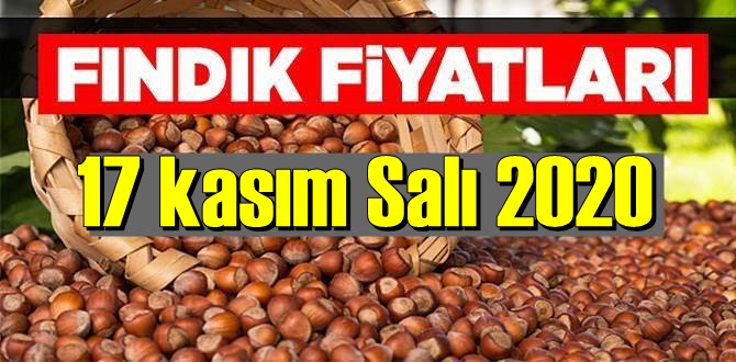 17 kasım Salı 2020 Türkiye günlük Fındık piyasası, Fındık bugüne nasıl başladı