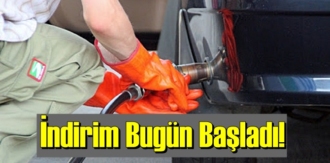 İndirim Bugün Başladı! Pompaya yansıdı