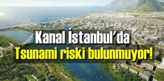 Tsunami riski bulunmuyor!