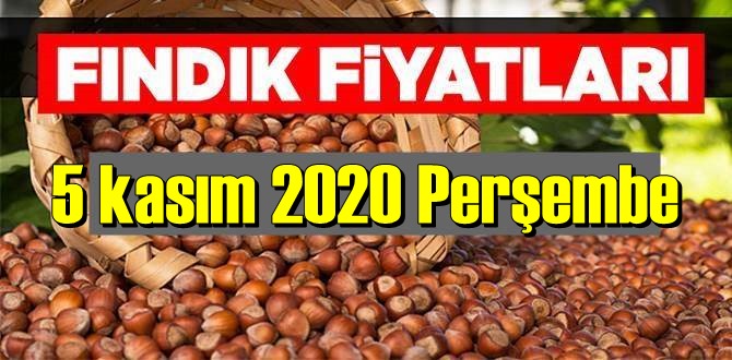 5 kasım perşembe 2020 Türkiye günlük Fındık piyasası, Fındık bugüne nasıl başladı